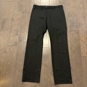 Express Photographer Pants Mens 29x30 Black Slim Stretch Dress Trousers Classic